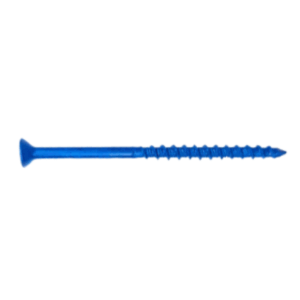 100 TORNILLOS   3/16 POR 3 TORX AZUL PARA CONCRETO