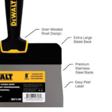 ESPATULA 8" PARA GYPSUM DEWALT