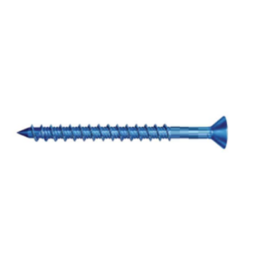 100 TORNILLOS 3/16 POR 2-1/4 TORX AZUL PARA CONCRETO