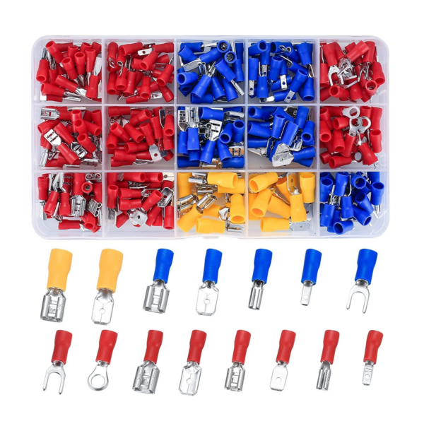 JUEGO DE 280 TERMINALES PARA CABLE