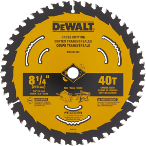 DISCO DEWALT PARA SIERRA CIRCULAR DE 8 1/4