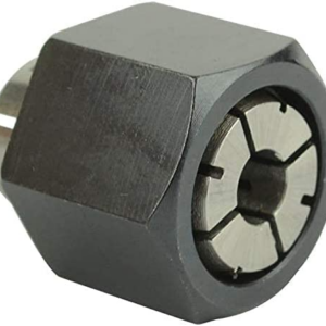 CORONA Y TUERCA COLLET 1/4 PARA ROUTER