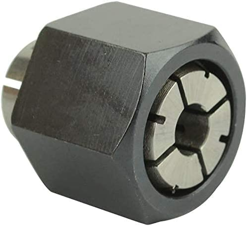 CORONA Y TUERCA COLLET 1/4 PARA ROUTER