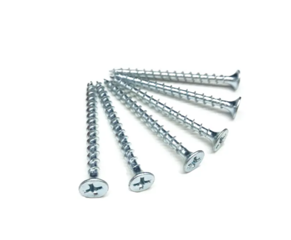 100 TORNILLOS (1-1/8") MADERA O MDF GALVANIZADOS