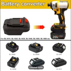 ADAPTADOR DE BATERIAS MAKITA A DEWALT