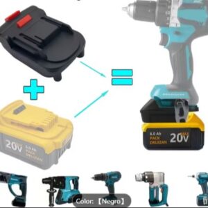 ADAPTADOR DE BATERIAS DEWALT A MAKITA