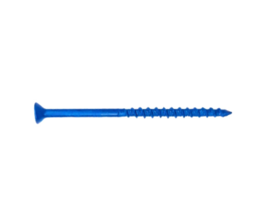 100 TORNILLOS 3/16 POR 3 TORX AZUL PARA CONCRETO