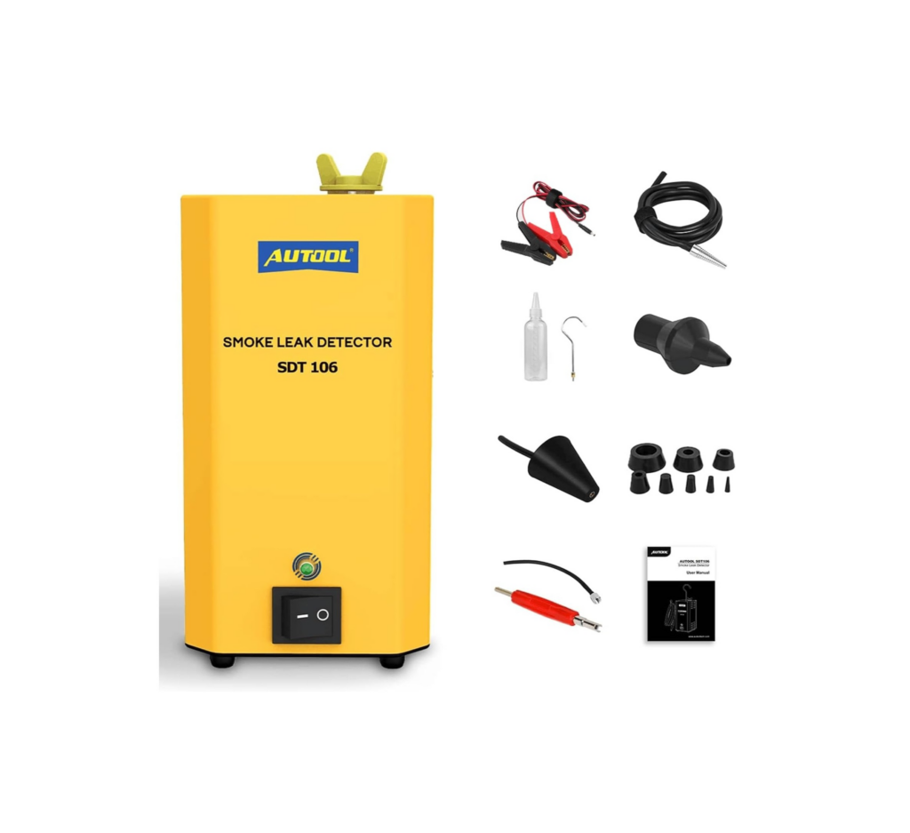 DETECTOR DE FUGAS DE HUMO AUTOMOTRIZ