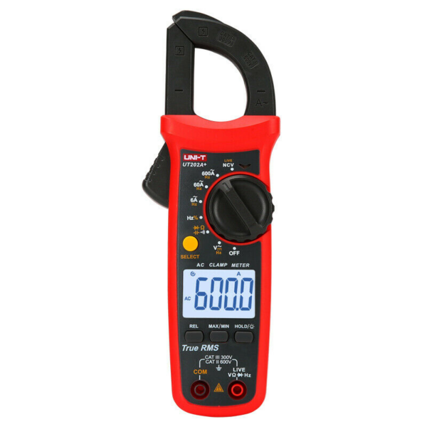 AMPERIMETRO DE GANCHO UNI-T (202A) PLUS