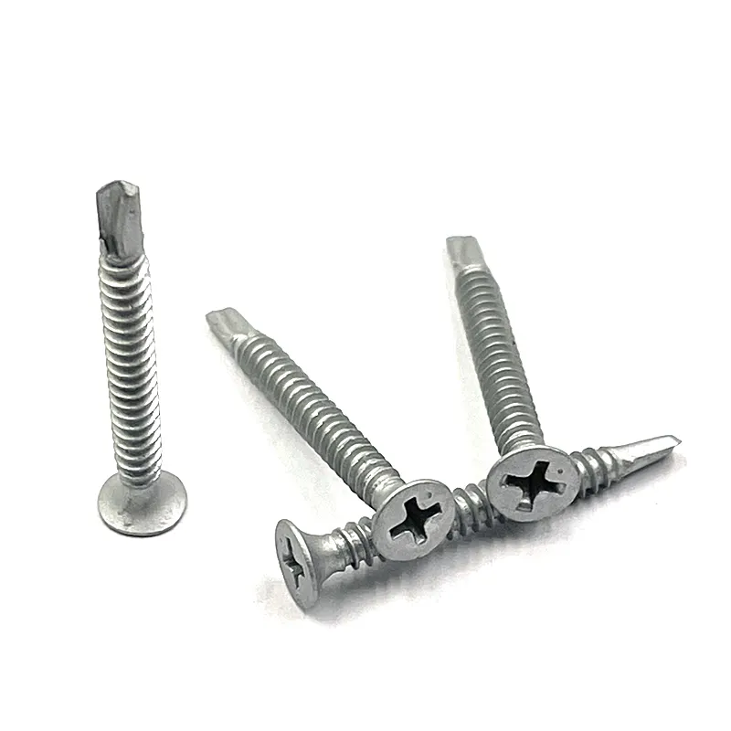 100 TORNILLOS (1-1/4") P BROCA DE GYPSUM GALVANIZADO