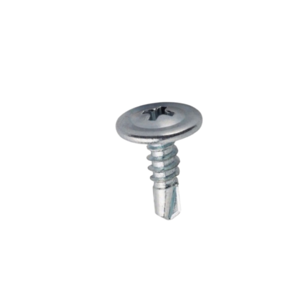 100 TORNILLOS (1/2") ESTRUCTURA DE  GYPSUM PUNTA BROCA CABEZA  PLANA