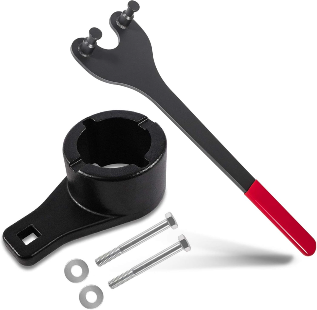 EXTRACTOR DE POLEA DE CIGUEÑAL Y SUJECION  AMORTIGUADOR ARMONICO